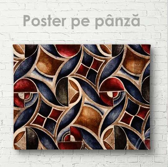 Poster - Patterns, 60 x 30 см, Canvas on frame, Abstract