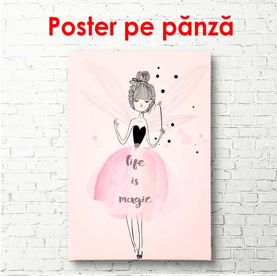 Poster - Life is magic, 30 x 45 см, Canvas on frame