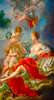 Poster - Cupid and The Naked Beauty, 40 x 80 см, Canvas on frame, Picturi