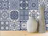 Traditional decorative Portuguese ceramic tiles, Imitation tiles