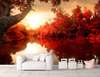 Wall Mural - Red autumn