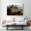 Poster - Mountain landscape against the sky, 90 x 60 см, Framed poster, Nature