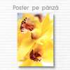 Постер - Желтый цветок, 30 x 45 см, Холст на подрамнике