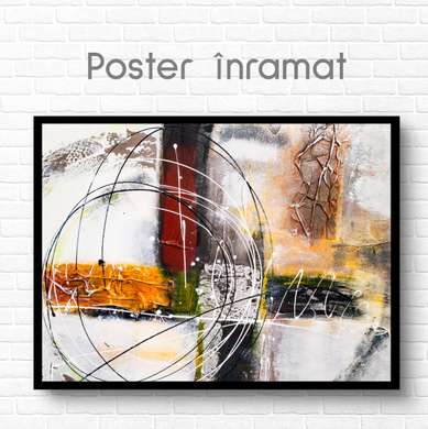 Poster - Acrylic painting, 45 x 30 см, Canvas on frame, Abstract
