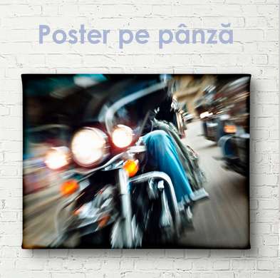 Poster - Slow Motion, 45 x 30 см, Canvas on frame, Transport