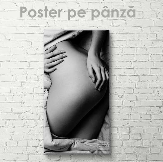 Poster - Cold on the body, 30 x 90 см, Canvas on frame