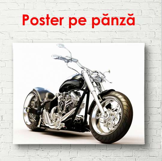 Постер - Мотоцикл, 90 x 60 см, Постер в раме