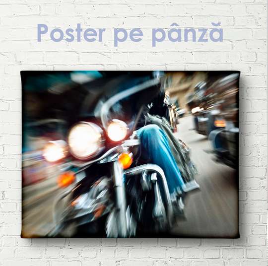 Poster - Mișcare lentă, 45 x 30 см, Panza pe cadru