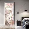 3D door sticker, Gentle jungle, 60 x 90cm, Door Sticker