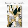Poster - Art, 60 x 90 см, Framed poster on glass, Abstract