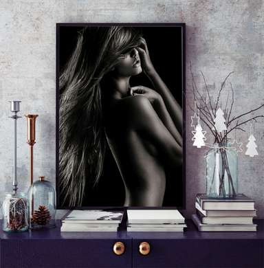 Poster - Figure, 30 x 45 см, Canvas on frame, Nude