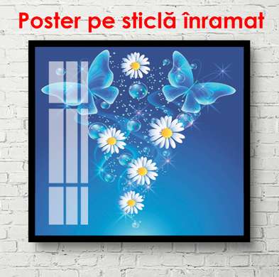 Poster - Tranquility, 100 x 100 см, Framed poster