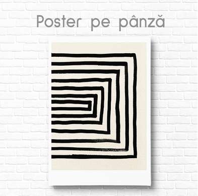 Poster - Halves, 30 x 45 см, Canvas on frame