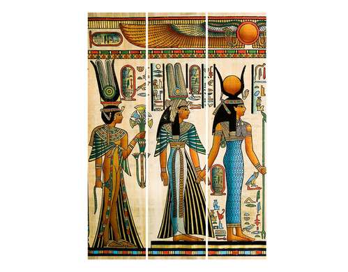 Paravan în stil egiptean., 3