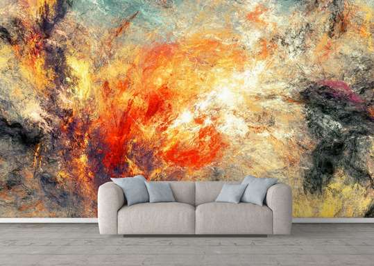 Wall Mural - In warm colors