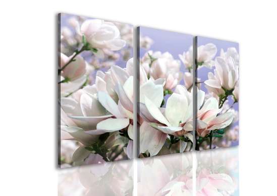 Tablou Pe Panza Multicanvas, Floare delicată, 130 x 90