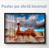 Poster - Ancient rocks in the desert, 45 x 30 см, Canvas on frame