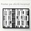 Poster - Modern building element, 60 x 30 см, Canvas on frame