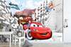 Wall mural for the nursery - Lightning McQueen, planes and his friends