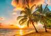 Фотообои - Пляж с пальмами