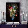 Poster - Bouquet still life, 30 x 45 см, Canvas on frame, Abstract