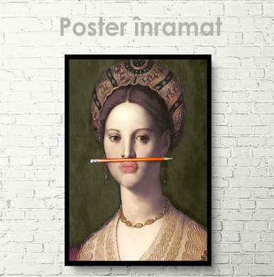 Poster - Clasicism + modernism, 30 x 45 см, Panza pe cadru, Pictura