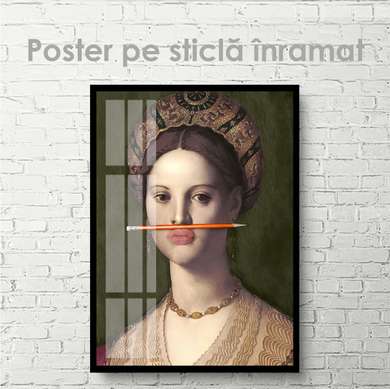Poster - Clasicism + modernism, 30 x 45 см, Panza pe cadru, Pictura
