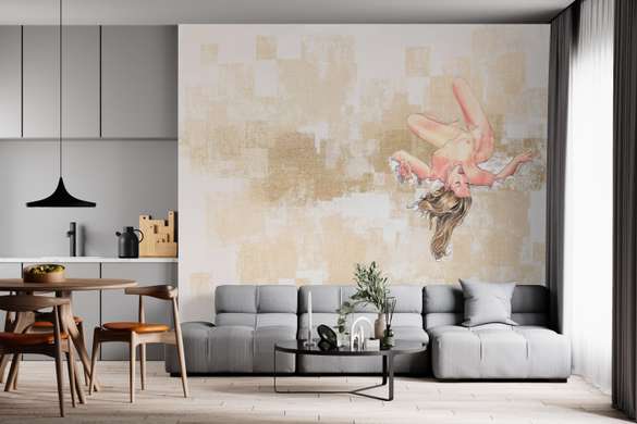 Wall Mural - In bed