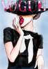 Poster - Femeie în rochie neagră și cu pălărie, 60 x 90 см, Poster înrămat, Provence