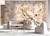 Wall Mural - Delicate flowers with ornaments