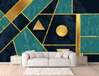 Wall mural, Colorful triangles