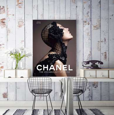 Poster - Cover of Chanel, 30 x 60 см, Canvas on frame
