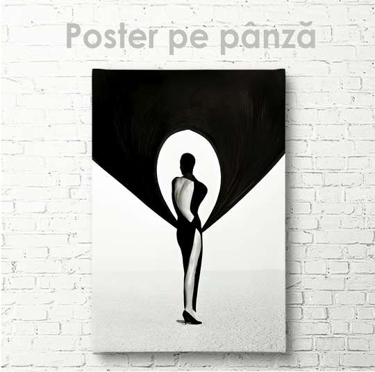 Poster - Silhouette, 30 x 45 см, Canvas on frame