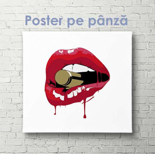 Poster - Bullet, 40 x 40 см, Canvas on frame