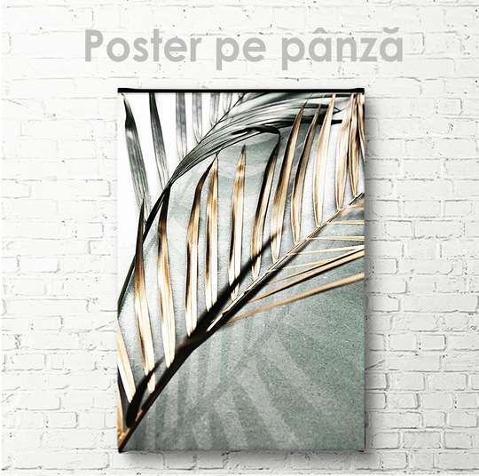 Poster - Leaf, 30 x 45 см, Canvas on frame