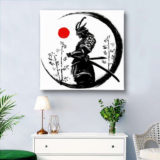 Poster, Samurai, Panza pe cadru