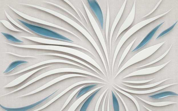 3D Wallpaper - Abstract flower with 3D effect