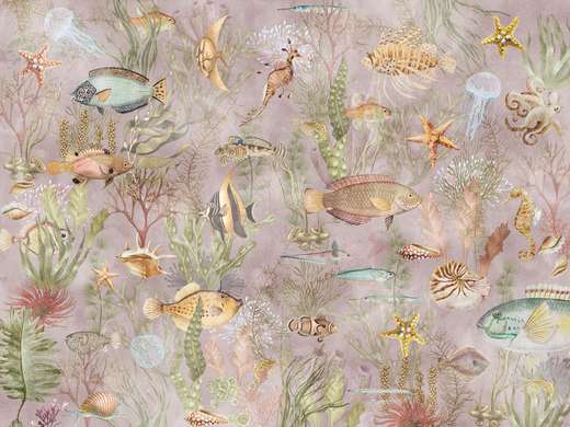 Wall Mural - Fish and marine life 2