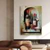 Постер - Погреб с винными бутылками, 60 x 90 см, Постер на Стекле в раме, Прованс
