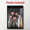 Poster - Modern still life, 60 x 90 см, Framed poster on glass, Still Life
