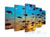 Modular picture, Fish under water, 108 х 60