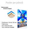 Poster - Aircraft propeller, 30 x 45 см, Canvas on frame