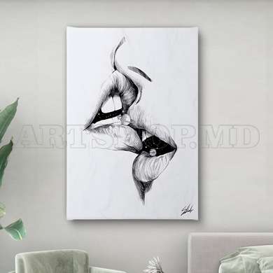 Poster - Sensibility, 60 x 90 см, Framed poster on glass, Nude