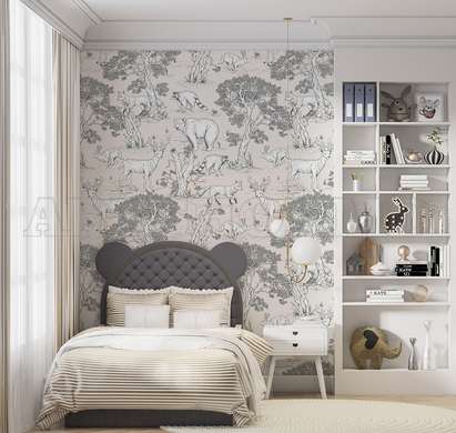 Wall mural - Wild animals