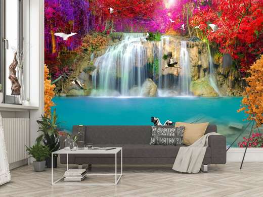 Wall Mural - Paradise for birds