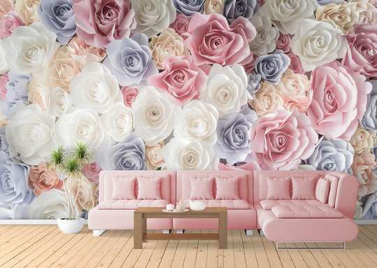Wall Mural - Carpet of roses
