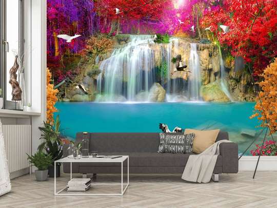 Wall Mural - Paradise for birds