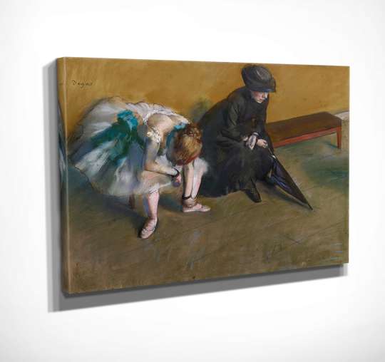 Poster - After ballet lessons, 45 x 30 см, Canvas on frame