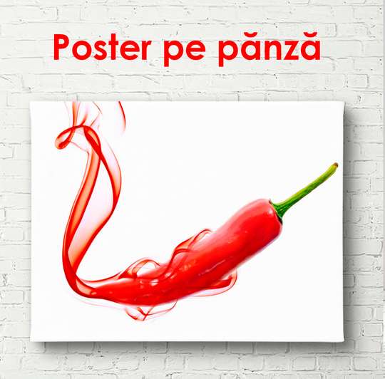 Poster - Hot pepper, 90 x 60 см, Framed poster