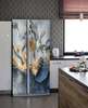 3D door sticker, Abstract flower, 60 x 90cm, Door Sticker